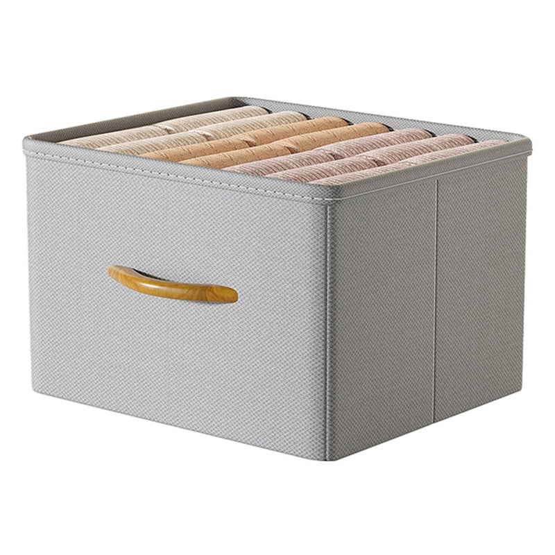 Size XL Closet Storage Box Drawer Divider Organizer with Handle for Pants Sweater Size XL Closet Storage Box Drawer Divider Organizer with Handle for Pants Sweater